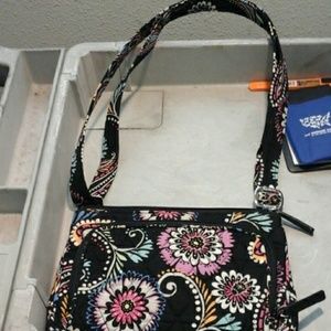 Hipster vera bradley black flower pattern😀😀